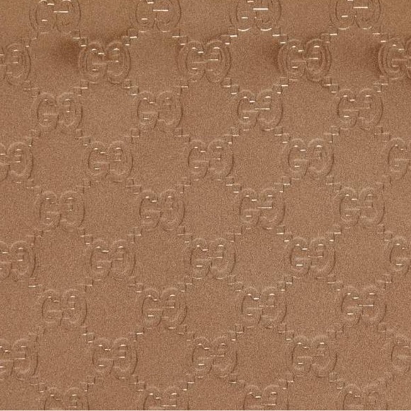 GUCCI Bronze Guccissima Patent Leather Zip Around Wallet - Picture 8 of 10